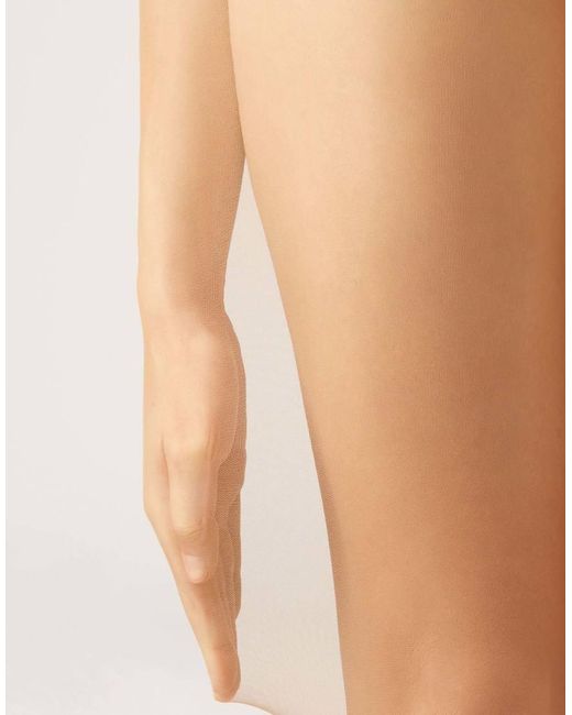 Calzedonia White 20 Denier Sheer Matt Tights