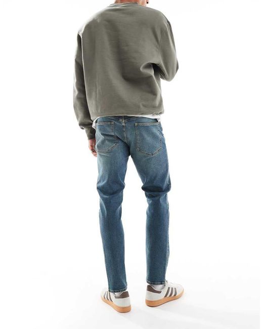 ASOS Blue Slim Jeans for men