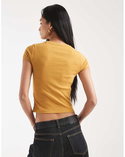 New Look Yellow Baby Tee