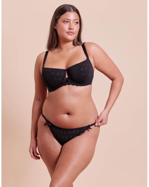 Curvy Kate Pink Flora Tanga