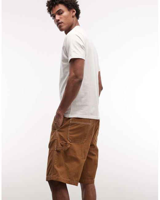Washed Duck Canvas Timberland de hombre de color White