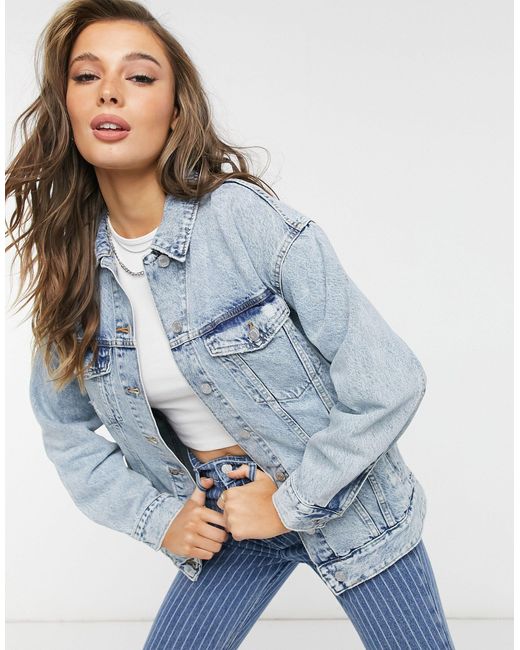 cotton on oversized denim jacket