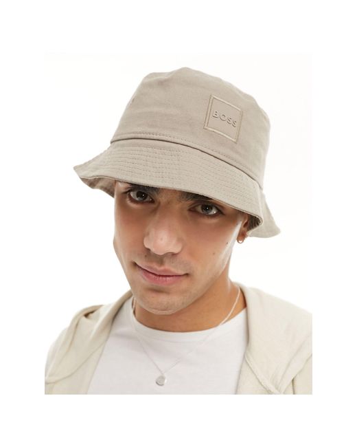 Boss - febas - cappello da pescatore di Boss in White da Uomo