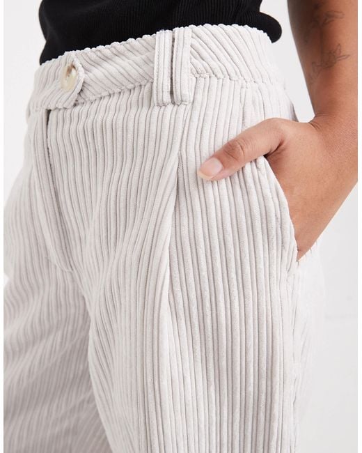 ASOS White Asos Design Petite Slim Leg Pants