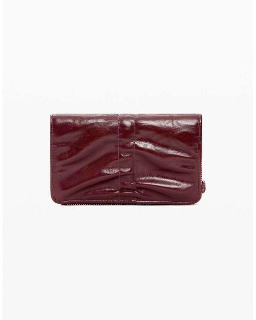 Desigual Red Small Shiny Bow Wallet