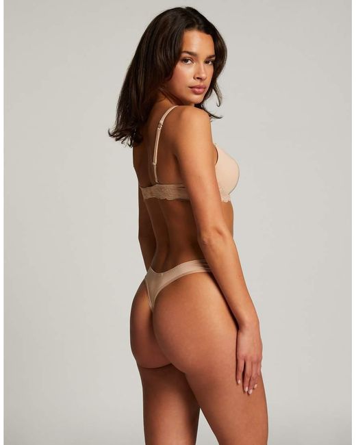 Hunkemöller Brown Padded Underwired Strapless Maximizer Bra