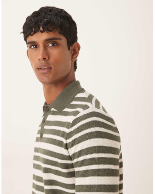 ASOS Multicolor Relaxed Knitted Polo for men