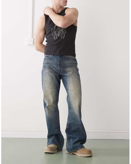 Cheap Monday Boo in het Blue voor heren