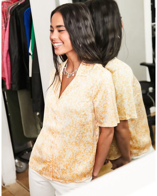 Fire & Glory Natural Aria Satin Shirt