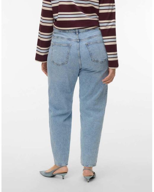 Vero Moda Blue Mom Fit Jeans