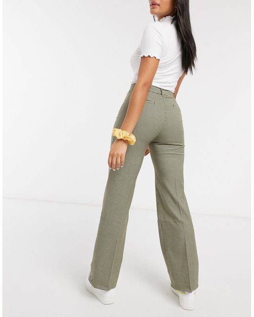 monki flared trousers