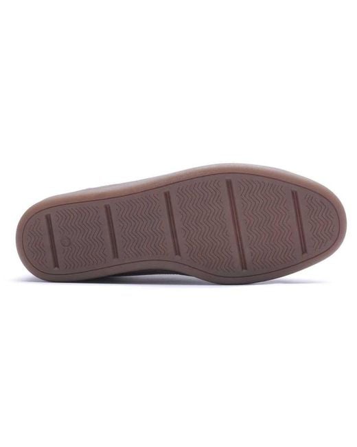 Base London Brown Zammo Lace Up Trainer for men