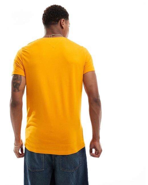 Tommy Hilfiger Orange Slim Fit T-shirt for men