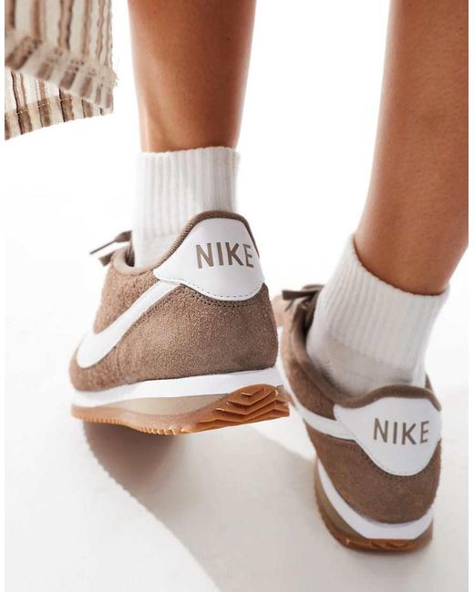Nike White Cortez Suede Unisex Trainers