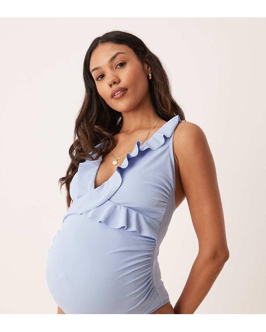 ASOS Asos Design Maternity in het Blue