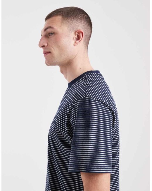 Only & Sons Blue Relaxed Fit T-shirt for men