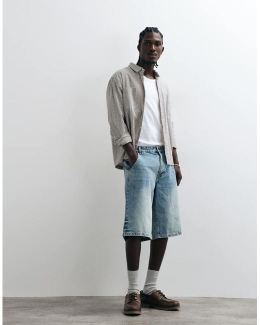 Prohibited Blue Offshore Jorts for men