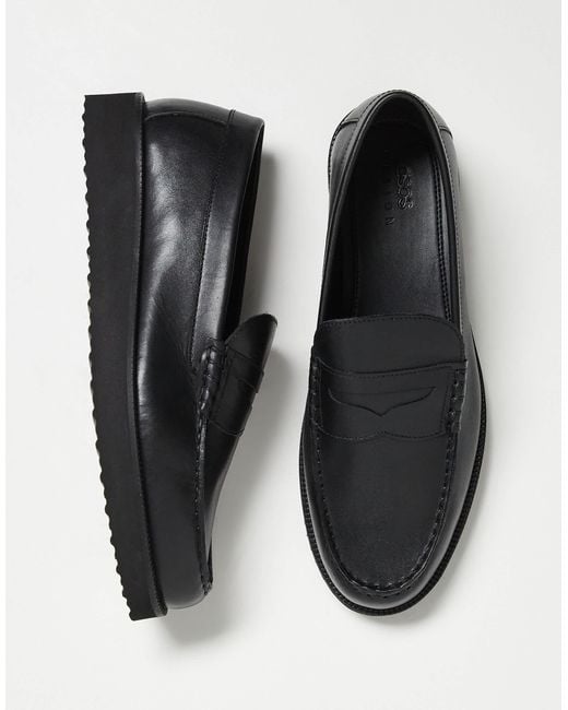 ASOS Black Loafers for men