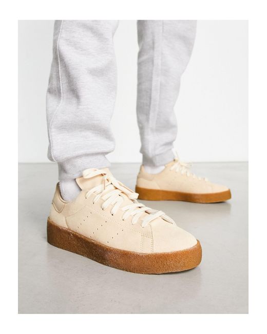 adidas Originals Stan Smith Crepe Trainers in White for Men | Lyst Canada