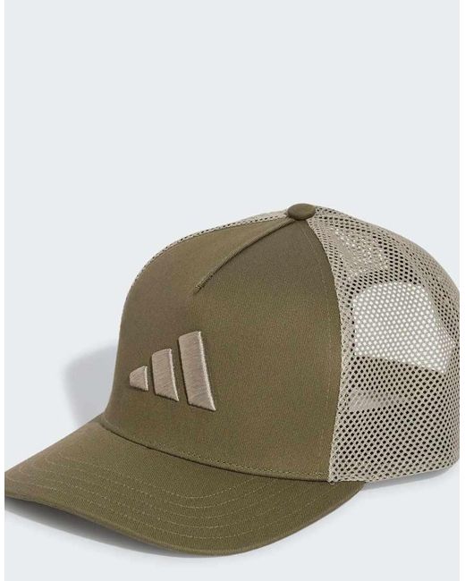 Adidas Originals Green Snapback Trucker Cap