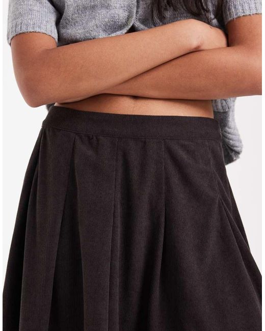 Vero Moda Multicolor High Waisted Pleated Mini Skirt