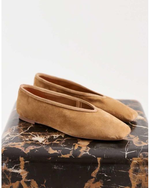 Tony Bianco Natural Bianca Ballet Flats