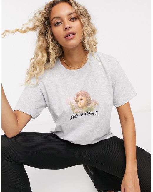 angel oversized t shirt