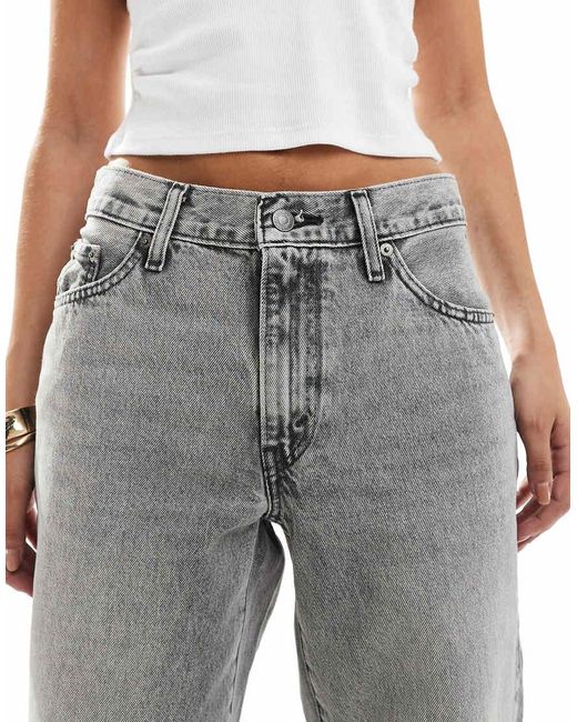Levi's Gray baggy Dad Jeans