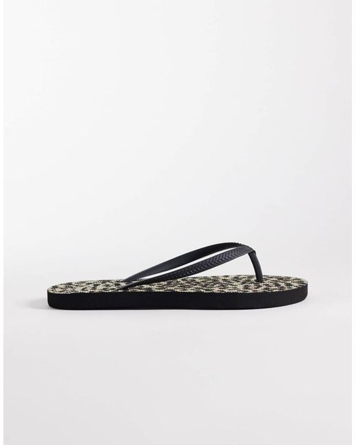ONLY White Flip Flops