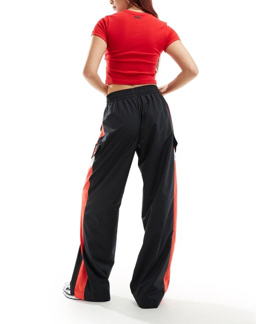 Nike Red Streetwear Woven Trackpant