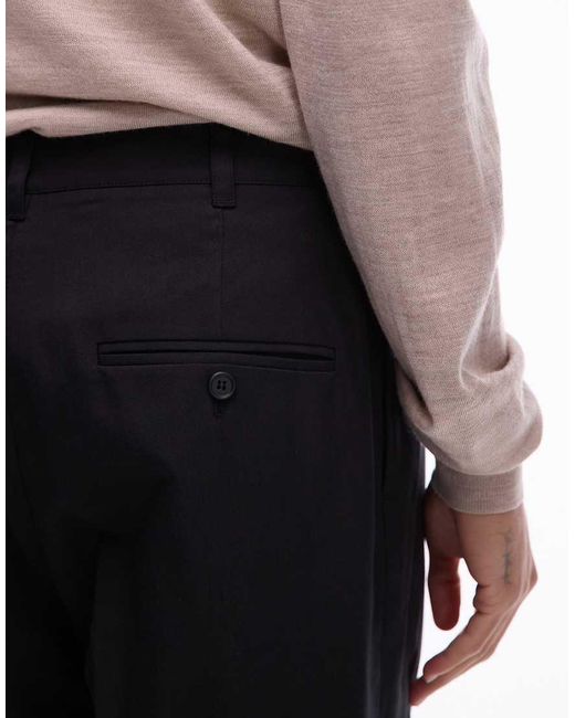 Pantalones De Sastre De Pernera Holgada Con Pinzas De ARKET de hombre de color Blue