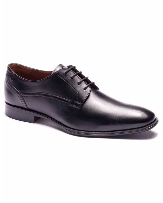 Base London Black Vance Lace Up Shoe for men