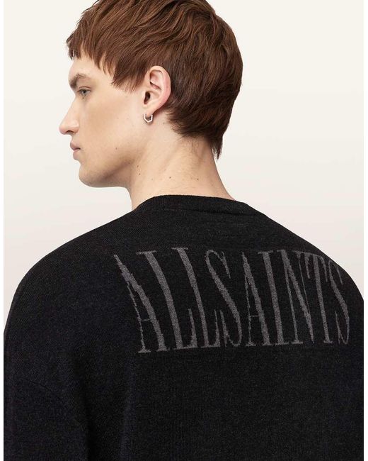 AllSaints Skelli in het Black voor heren