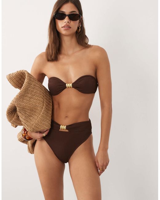Haut 4th & Reckless en coloris Brown