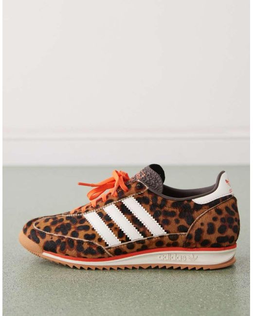 Adidas Originals Brown Sl 72 Og Trainers