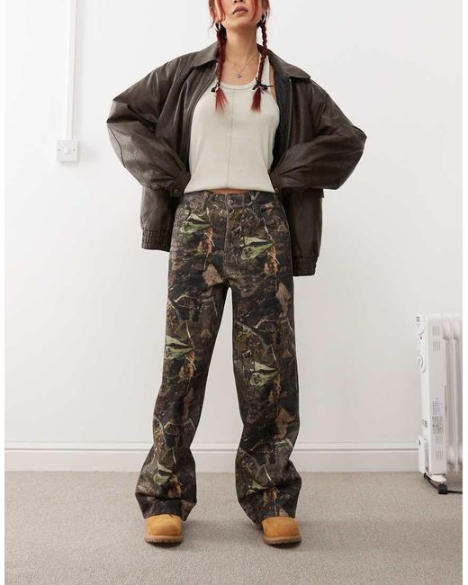 Collusion Multicolor X002 baggy Jeans