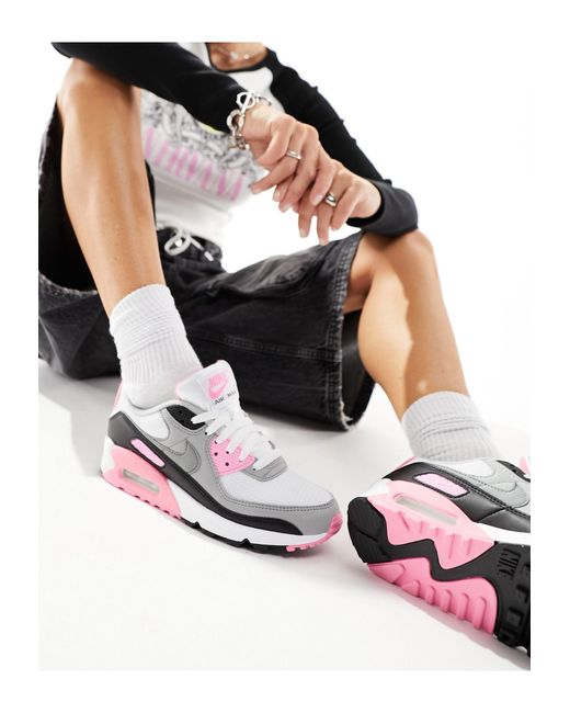 Air max 90 baskets cass clair rose Nike en coloris Rose Lyst