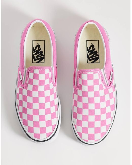 Vans Pink Slip-On Trainers