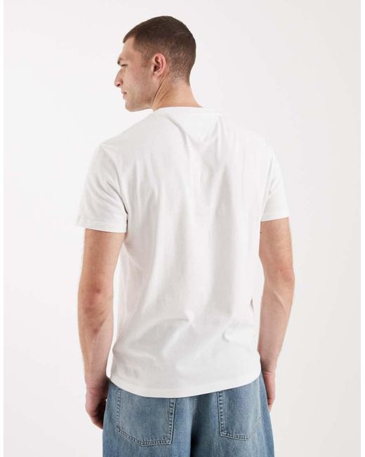 Tommy Hilfiger White Vintage T-shirt for men