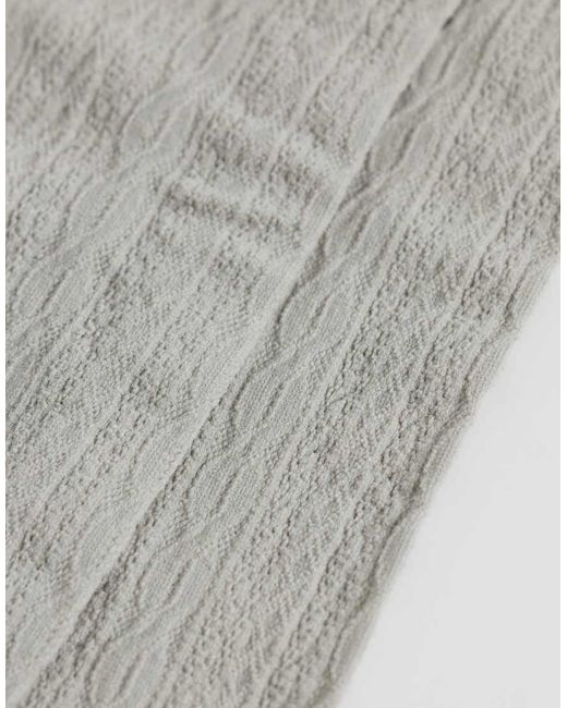ASOS White Pointelle Pattern Socks