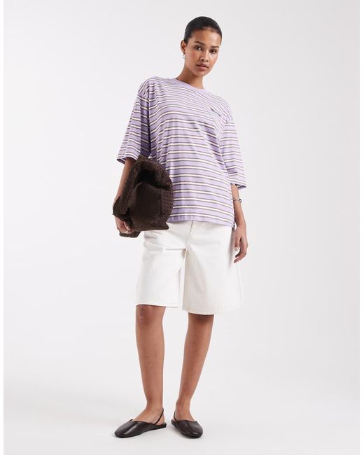 JJXX Purple Oversized T-shirt