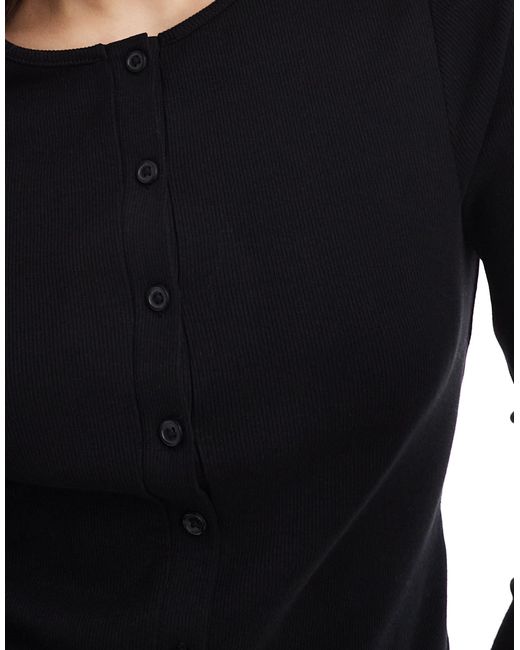 New Look Black – strickjacke
