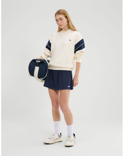 Ellesse White Calgary Sweatshirt