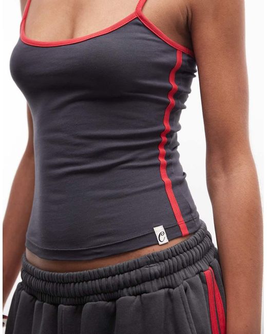 Collusion Blue Sports Cami Co-Ord