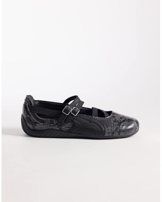 PUMA Black Speedcat Ballet Flats