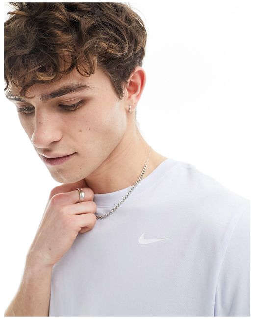 Nike – dri-fit – t-shirt in White für Herren