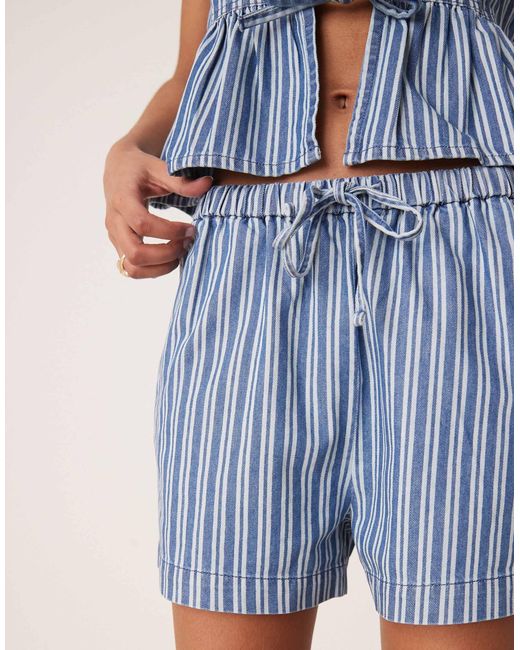 Threadbare Blue – jeans-shorts