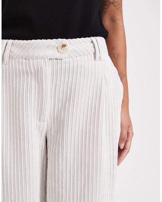 ASOS White Asos Design Petite Slim Leg Pants
