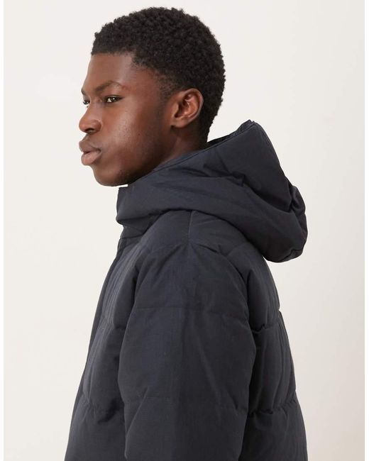 Barbour Blue Brampton Puffer Jacket for men