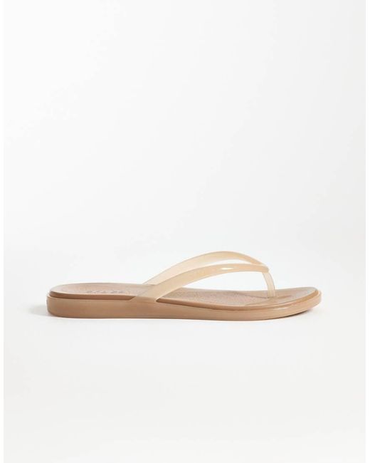 CROCSTM Natural Miami Flip Flops